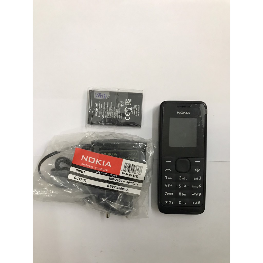 Điện thoại Nokia 105(2015) 2SIM Chính Hãng - Full Chức Năng - Kèm Phụ Kiện | BigBuy360 - bigbuy360.vn