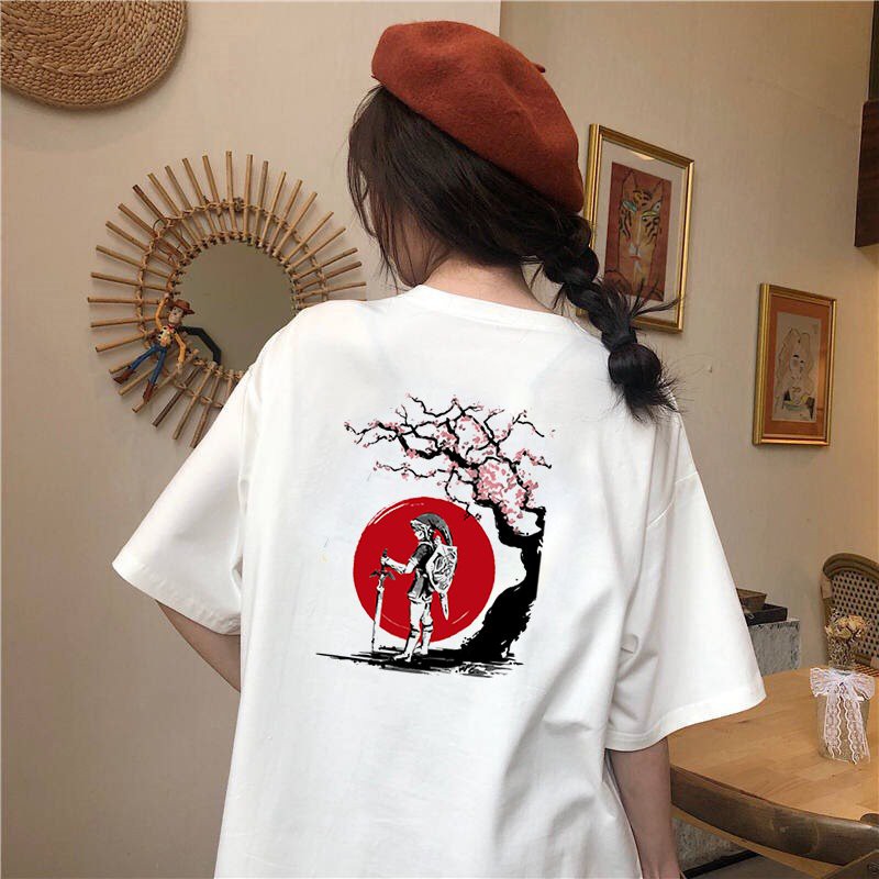 Áo thun form rộng tay lỡ Nhật Bản đẹp độc lạ vải dày mịn 2020T2349