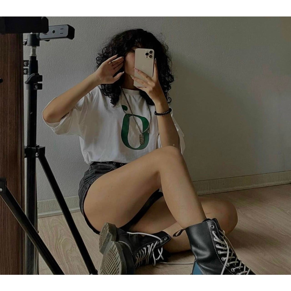 Áo thun nam nữ unisex form rộng &quot; Ơ &quot; cực chất