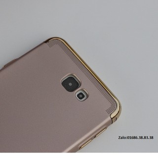 ốp 3 mảnh silicon dẻo Sam Sung J7 Prime (vang)
