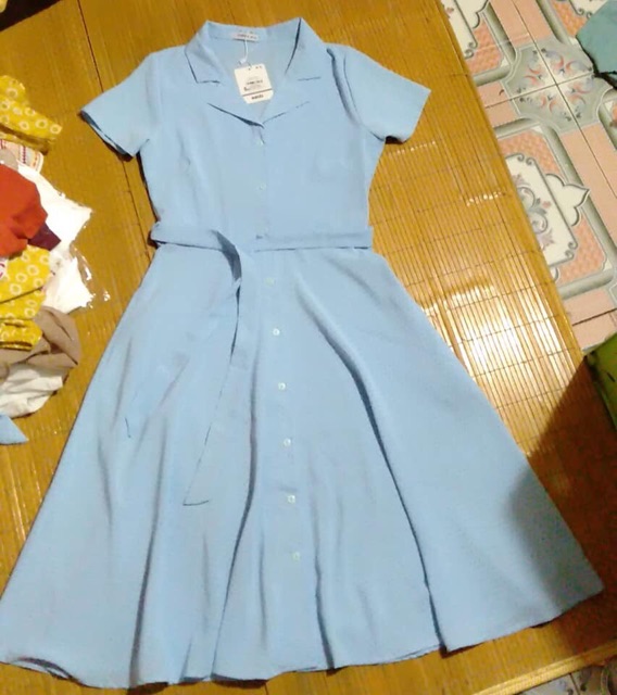 Váy oasis size M màu xanh