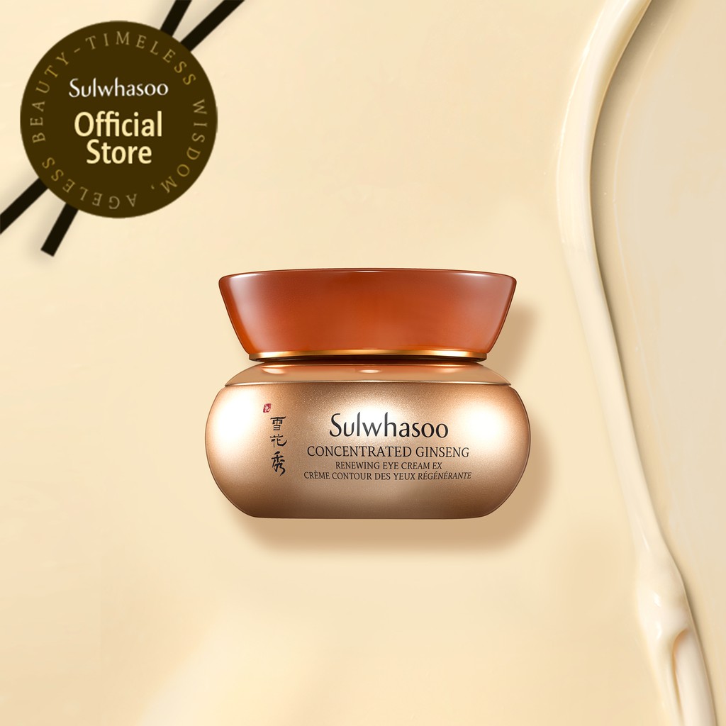 Kem dưỡng mắt ngăn ngừa lão hóa Sulwhasoo Concentrated Ginseng Renewing Eye Cream Ex 20ml