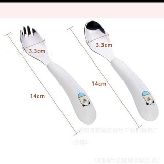 Bộ thìa nĩa cho bé cong91