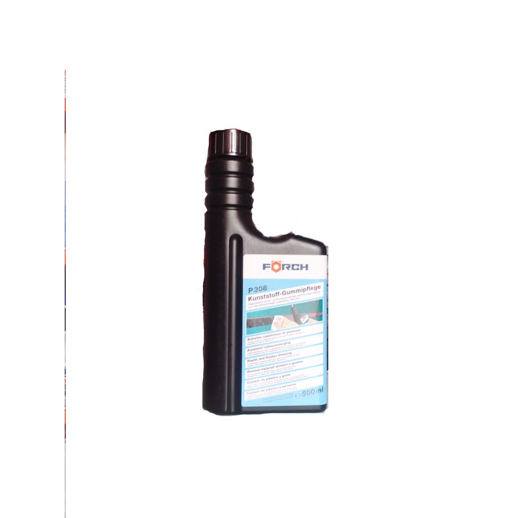 Dung dịch bảo dưỡng nhựa nhám và cao su Forch  500ml chamsocxestore