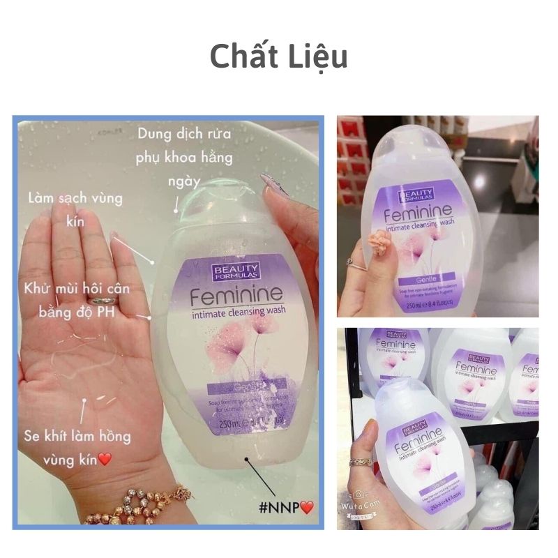 Dung dịch vệ sinh cao cấp feminine thái lan 250ml tạo cảm giác dễ chịu thoải mái XIAOMIMI P.205