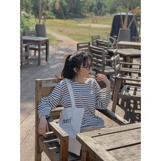 Áo thun kẻ dài tay tkp124 1994closet