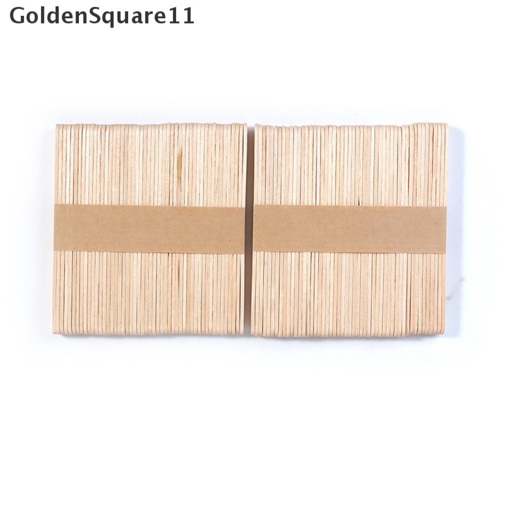 Set 100 Que Gỗ Tẩy Lông / Sáp Tẩy Lông Goldsquare11 Tiện Lợi