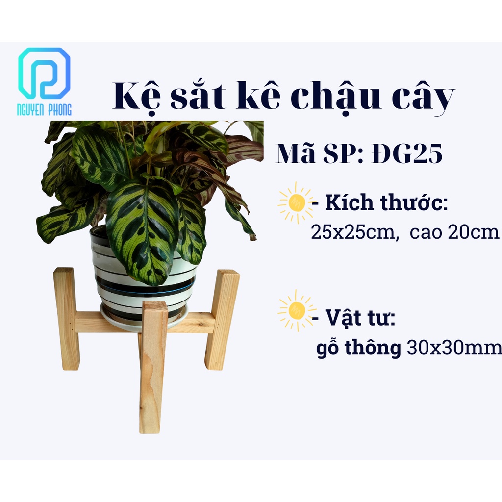 đôn gỗ để chậu cây, đôn gỗ để cây cảnh, kệ gỗ để chậu cây trang trí nhà cửa, homestay an toàn, tiện lợi, có sẵn