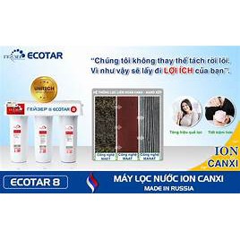 Bộ 3 lõi lọc nước UniTECH máy lọc nước Ion canxi Geyser Ecotar 8 - Hàng chính hãng LB NGa