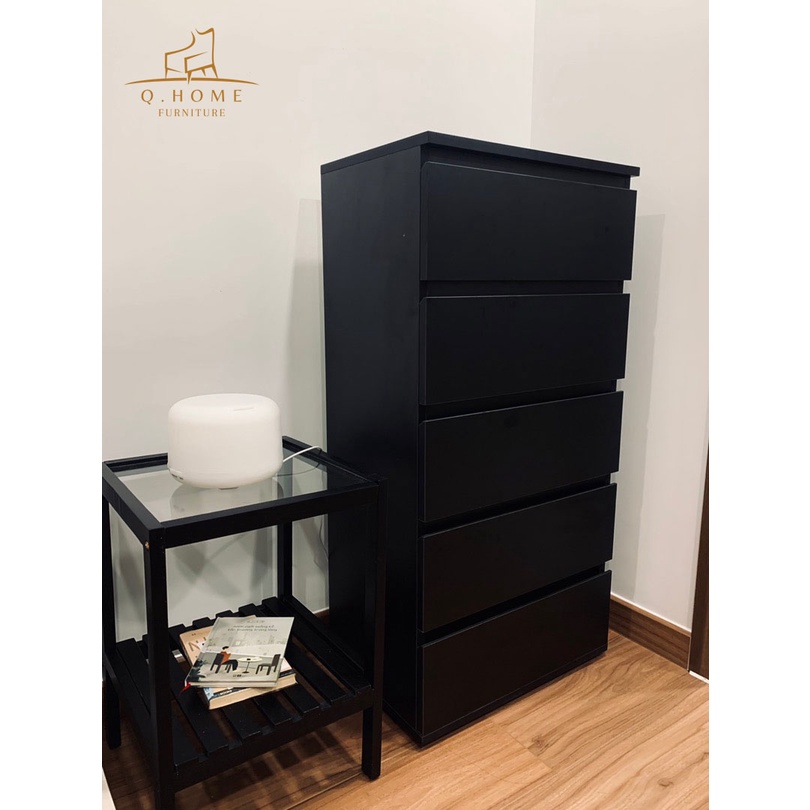 Tủ đựng đồ đa năng QHOME, nhiều ngăn kéo để đồ tiện dụng 50x33x100 cm