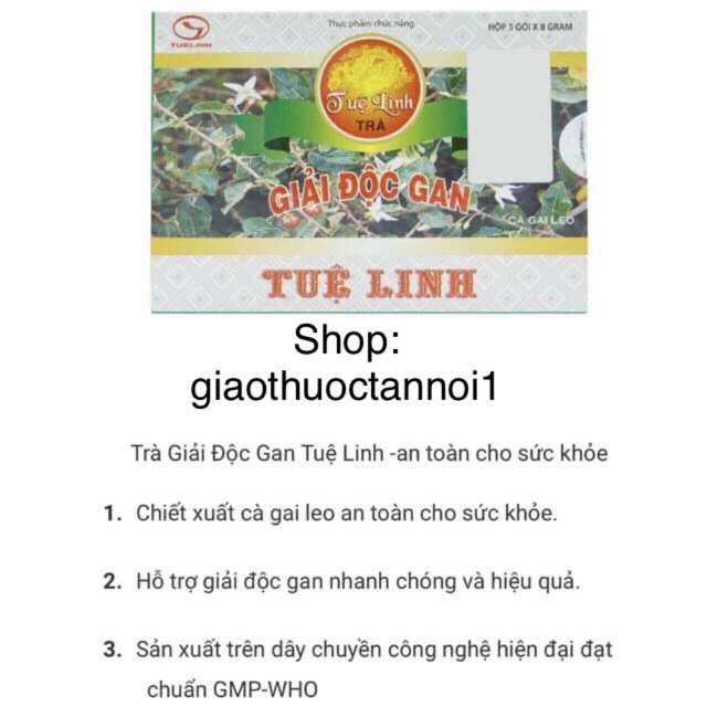 Trà Giải độc gan tuệ linh