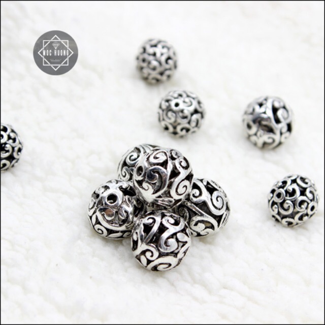 Charm bi họa tiết 12mm - KL082