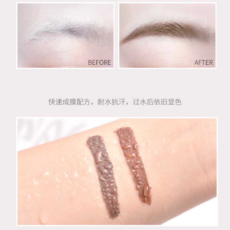 [Hàng mới về] Kem trang điểm lông mày VLONCA chống mồ hôi tự nhiên không nhòe