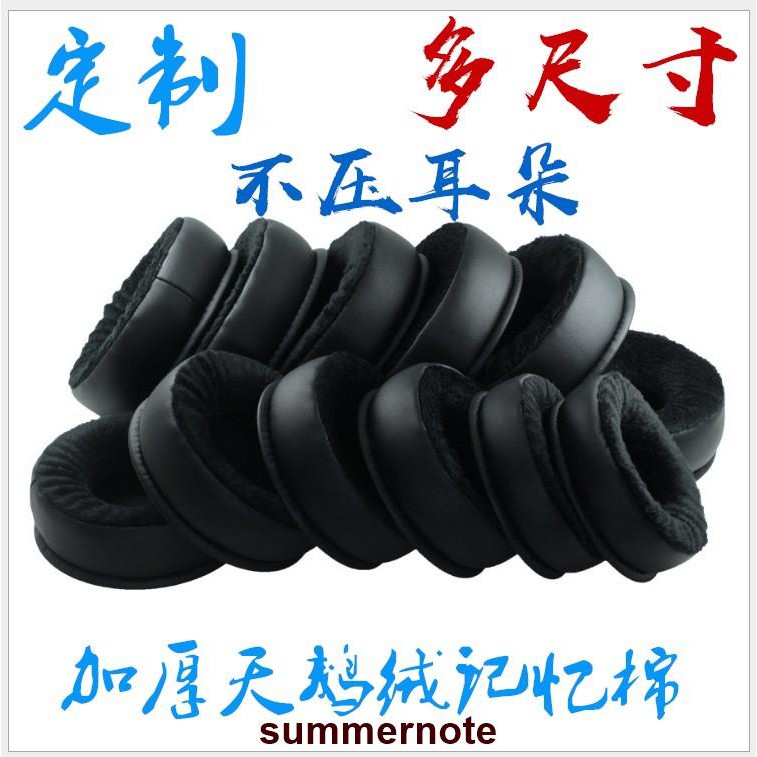 Bộ Miếng Bọc Tai Nghe Chụp Tai Dày Dặn 70 80 90 100mm B187 | BigBuy360 - bigbuy360.vn