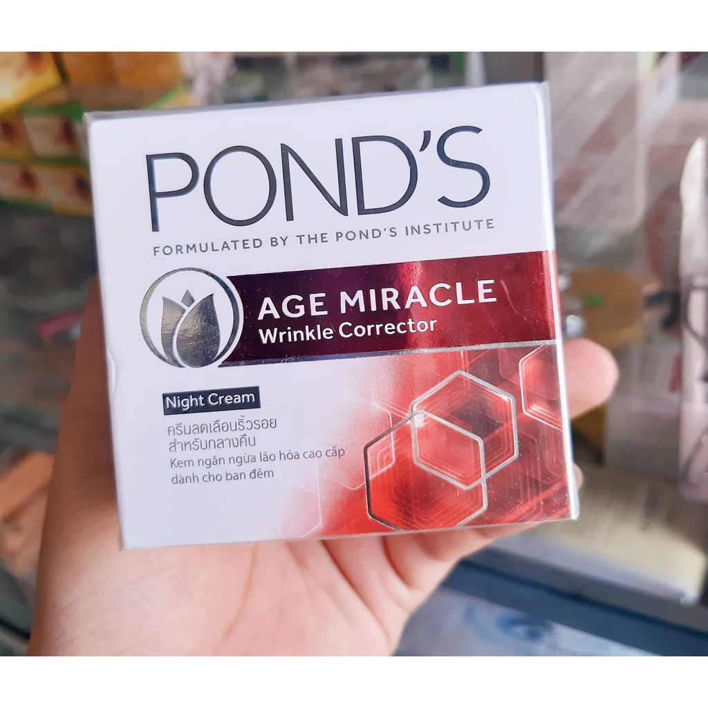 Kem Ngăn Ngừa Lão Hóa Cao Cấp Ban Đêm Pond's Age Miracle