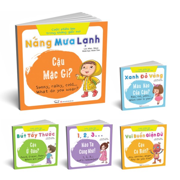 Sách - Combo Cuộc Phiêu Lưu Trong Những Giấc Mơ (Trọn Bộ 5 Cuốn)