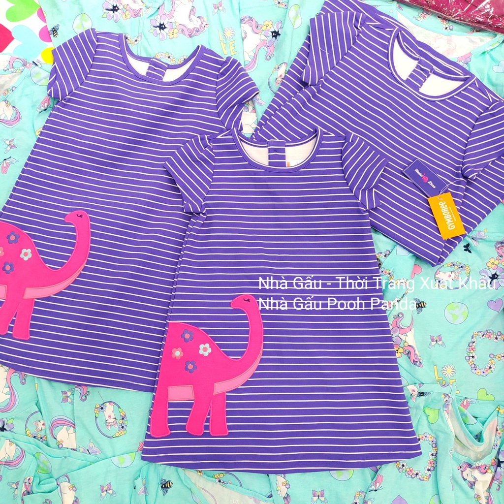 Đầm GYMBOREE tím hàng đẹp cho bé gái BG2251