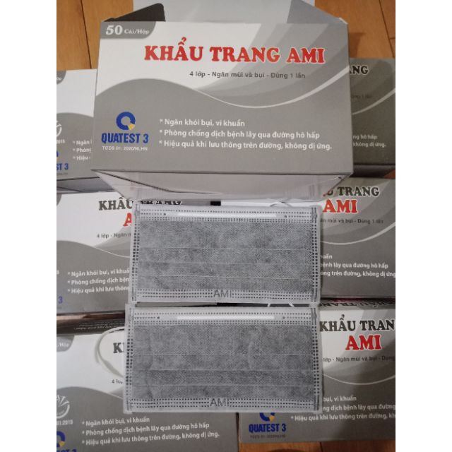 Khau Trang Kháng Khuẩn Chuẩn 4 Lớp Một Hộp 50 Chiếc | BigBuy360 - bigbuy360.vn