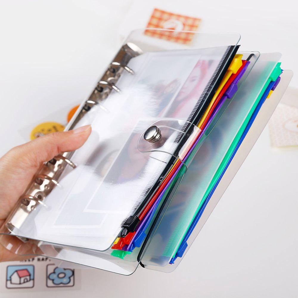 Set 6 Túi Lưới Đựng Tài Liệu 6 Vòng Tiện Lợi