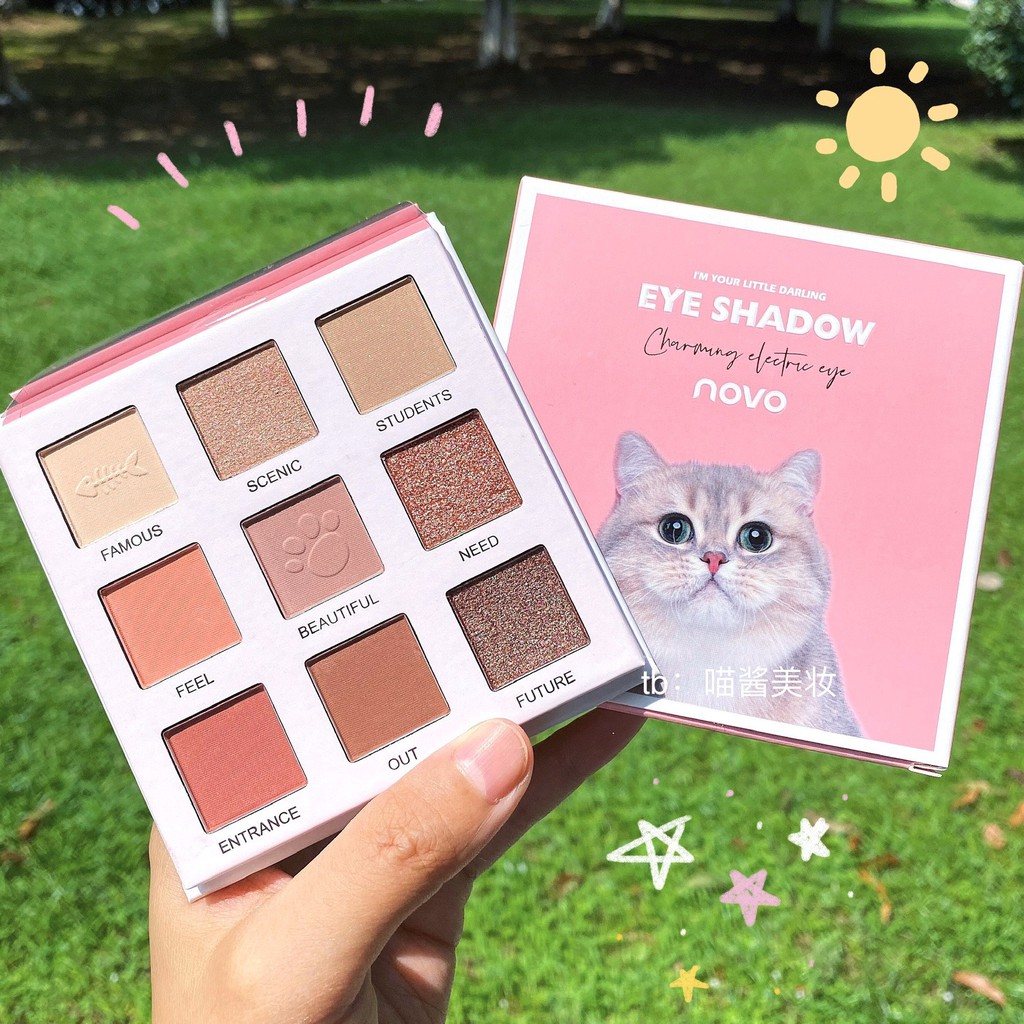 [NOVO] Bảng mắt 9 ô Novo Charming Electric Animal (N5342) | BigBuy360 - bigbuy360.vn