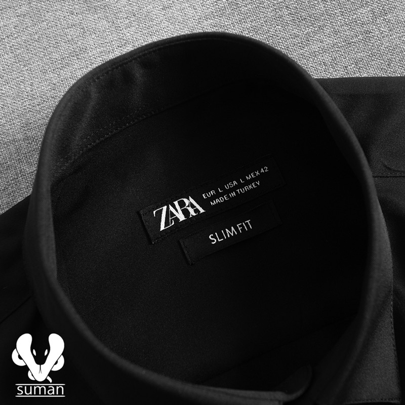 Áo Sơ Mi Hộp Zara Nam Trơn Dài Tay Hàn Quốc Công Sở Cao Cấp - Phối Với Quần Tây Nam Siêu Hợp - Suman