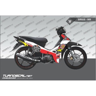 Tem trùm Sirius đỏ trắng nhiều mẫu