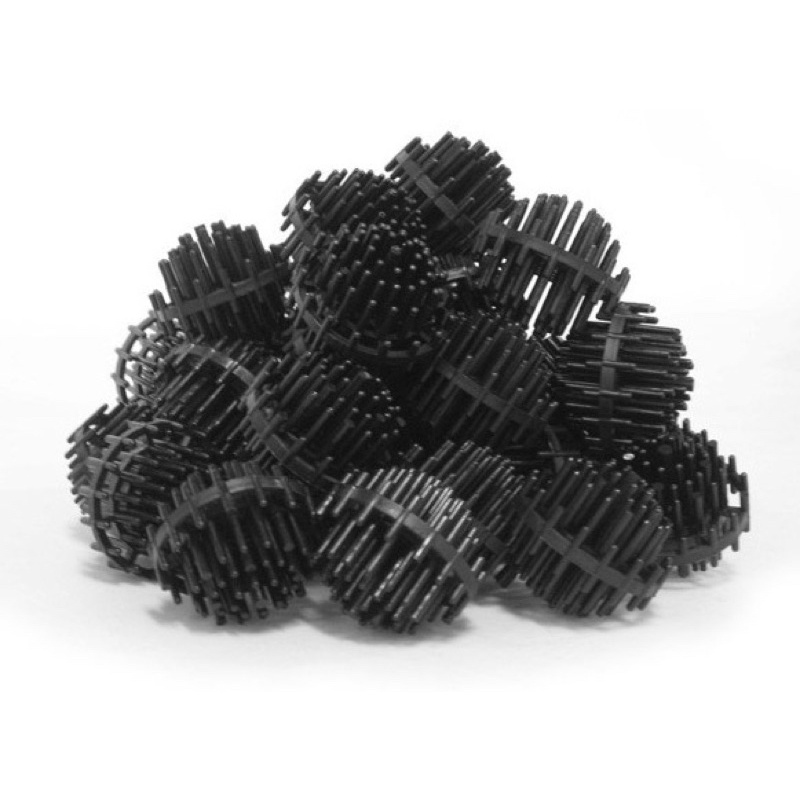 100g BIOBALL , cầu gai dùng làm vật liệu lọc, tạo vi sinh hồ cá ]
