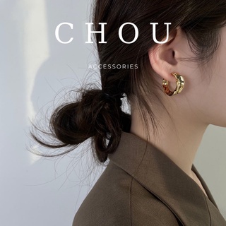 Khuyên Tai Chữ C | CHOU ACCESSORIES |