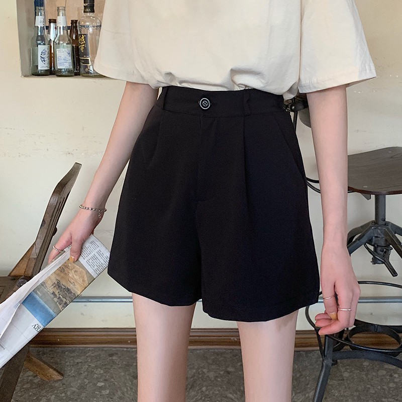 NEW Quần Đùi Ống Rộng Phong Cách Hàn Quốc Thanh Lịch Cho Nữ | BigBuy360 - bigbuy360.vn