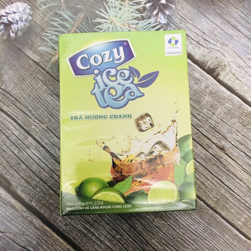 (Đủ Vị) Trà Cozy Ice Tea Hoà Tan Hộp 18 Gói
