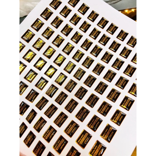 Tem Logo Crom Nổi 24k Takegawa Special Part Japan ✌