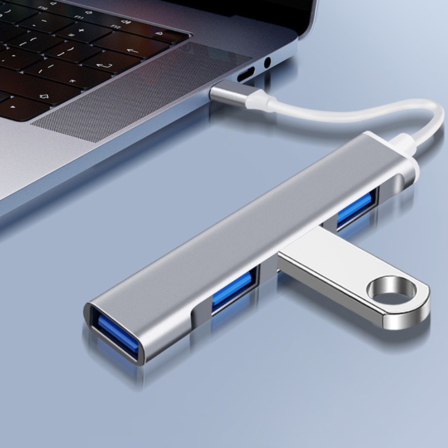 Bộ chia cổng USB type C sang 4 cổng 3.0