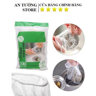 Sét 100 Túi Lọc Rác Bồn Rửa Bát Tiện Lợi