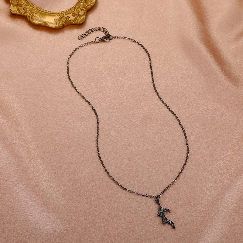 Set 2 Vòng cổ Mặt Lông Vũ / Trái Tim / Cánh Rồng Thời Trang Cho Cặp Đôi