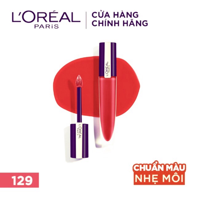 Son Kem Lì L'Oreal Rouge Signature - 129 I Lead 7ml