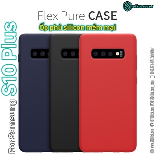 Ốp lưng samsung galaxy s10 plus nillkin flex pure chính hãng