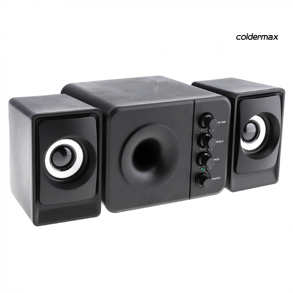 Loa Subwoofer Usb 2.1 Với Giắc Cắm 3.5mm Dành Cho Điện Thoại / Máy Tính