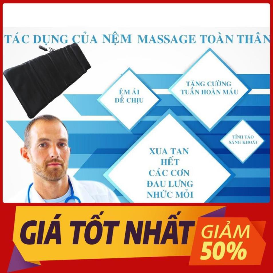 Đệm massage - nệm matxa toàn thân hồng ngoại cao cấp