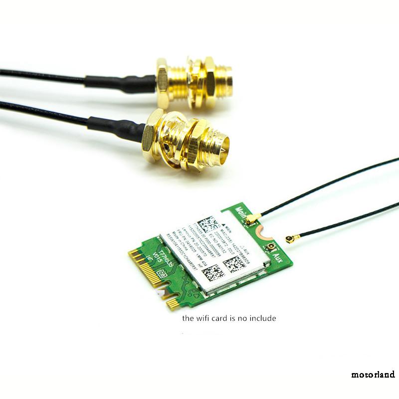 Ăng Ten Tần Số Kép 6dbi 2.4 / 5g Ipex 4th Generation U.Fl Cable Ngff M.2 | BigBuy360 - bigbuy360.vn