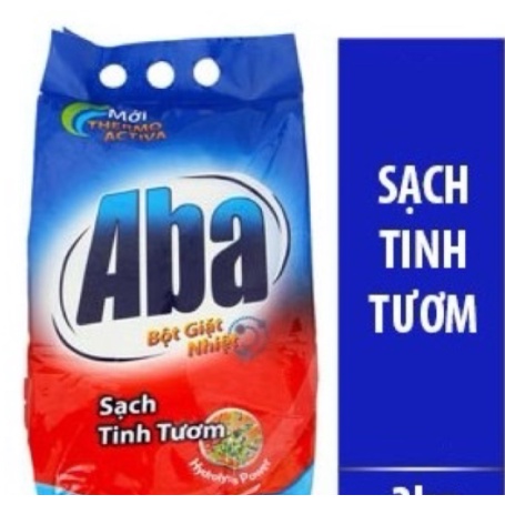 Bột Giặt Nhiệt ABa 3Kg, trắng sạch như mới