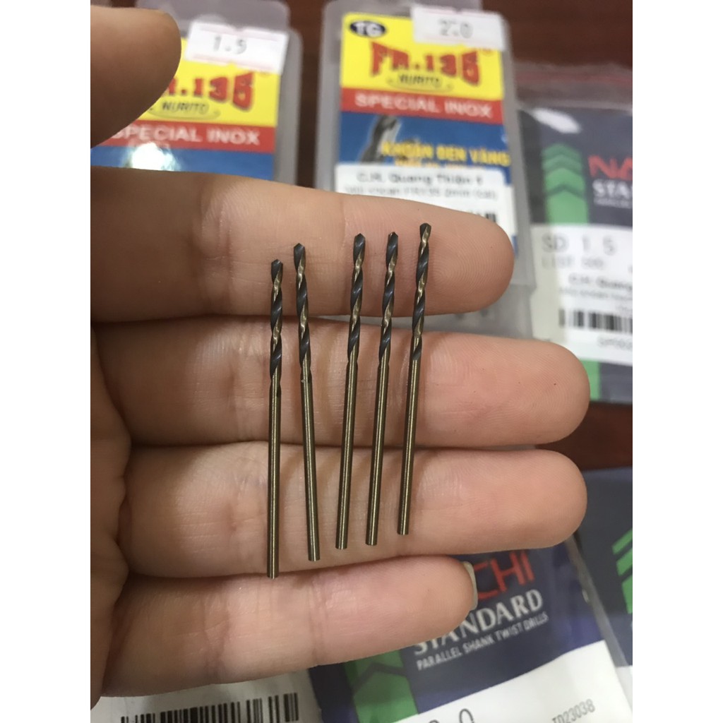 Mũi khoan sắt FR135 từ 1.5mm đến 4.5mm