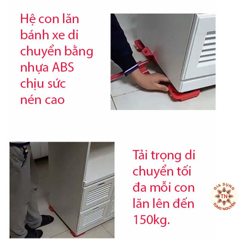 Dụng Cụ Nâng Đồ Đạc Và Hỗ Trợ Di Chuyển Đồ Đạc Thông Minh Tiện Lợi [BỘ DI CHUYỂN ĐỒ]