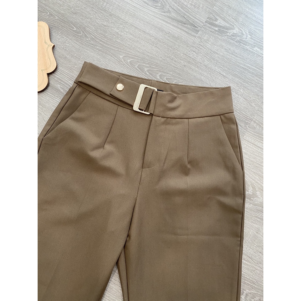 Quần Baggy Aiyilun Đai Vuông Cúc Bấm - Thời Trang Nữ Min House