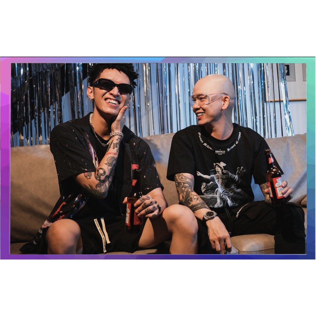 Áo Phong Nam, Áo Nam Cổ Tròn from Đep Tay Lỡ Thời Trang Cao Cấp in Hoa Tiết AC116 - trongtanfashion | BigBuy360 - bigbuy360.vn