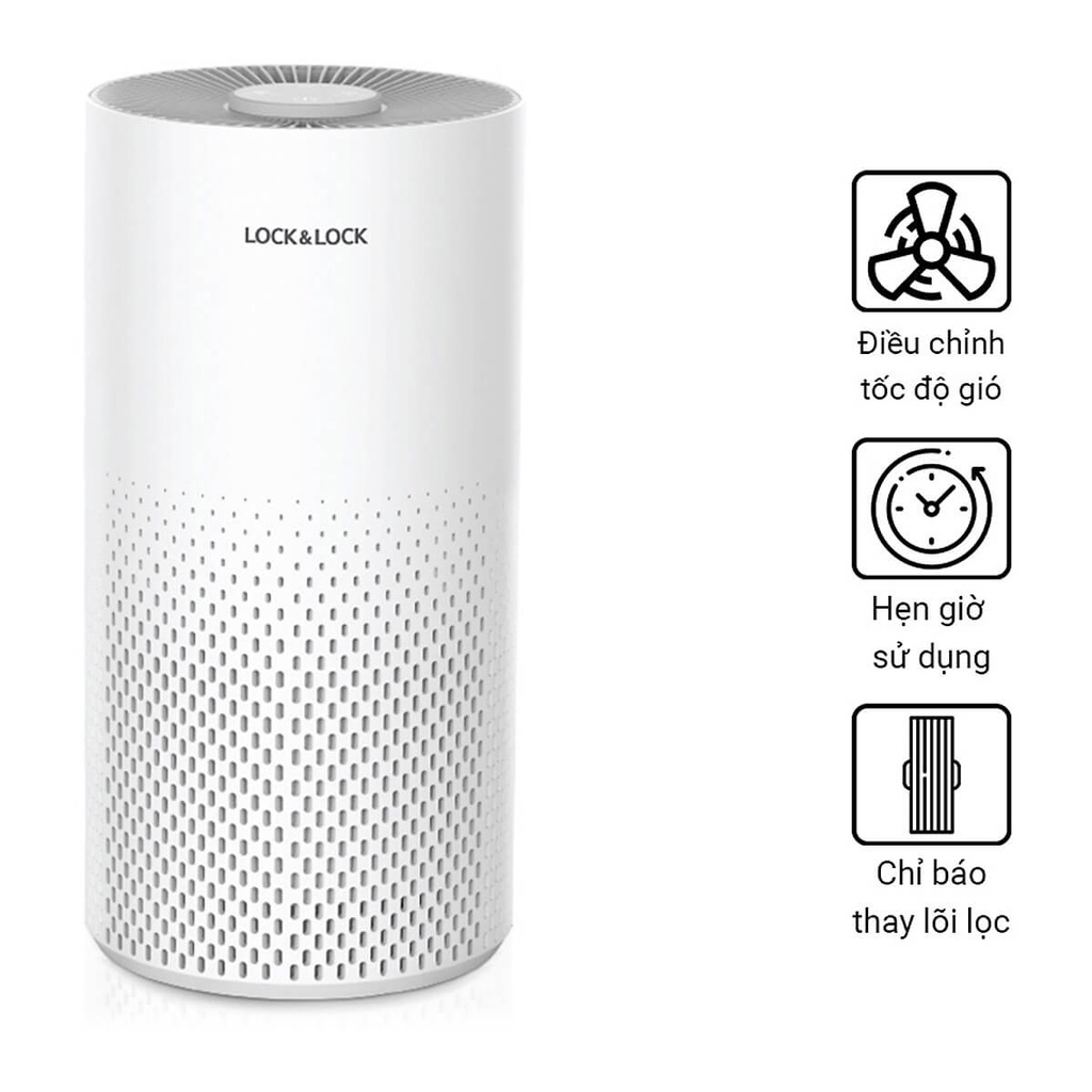 Máy Lọc Không Khí Lock&Lock ENP126WHT