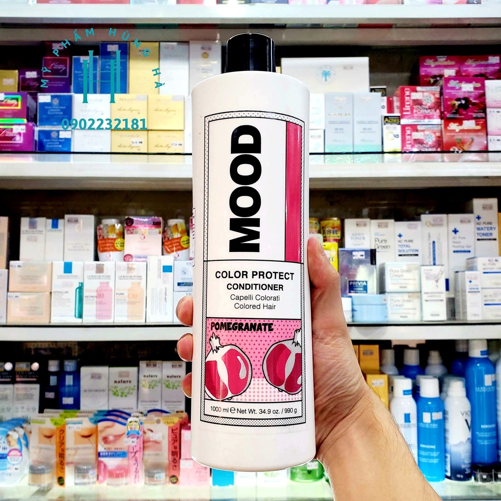 Dầu xả Mood, dầu xả bảo vệ màu tóc Color Protect Conditioner 1000ml