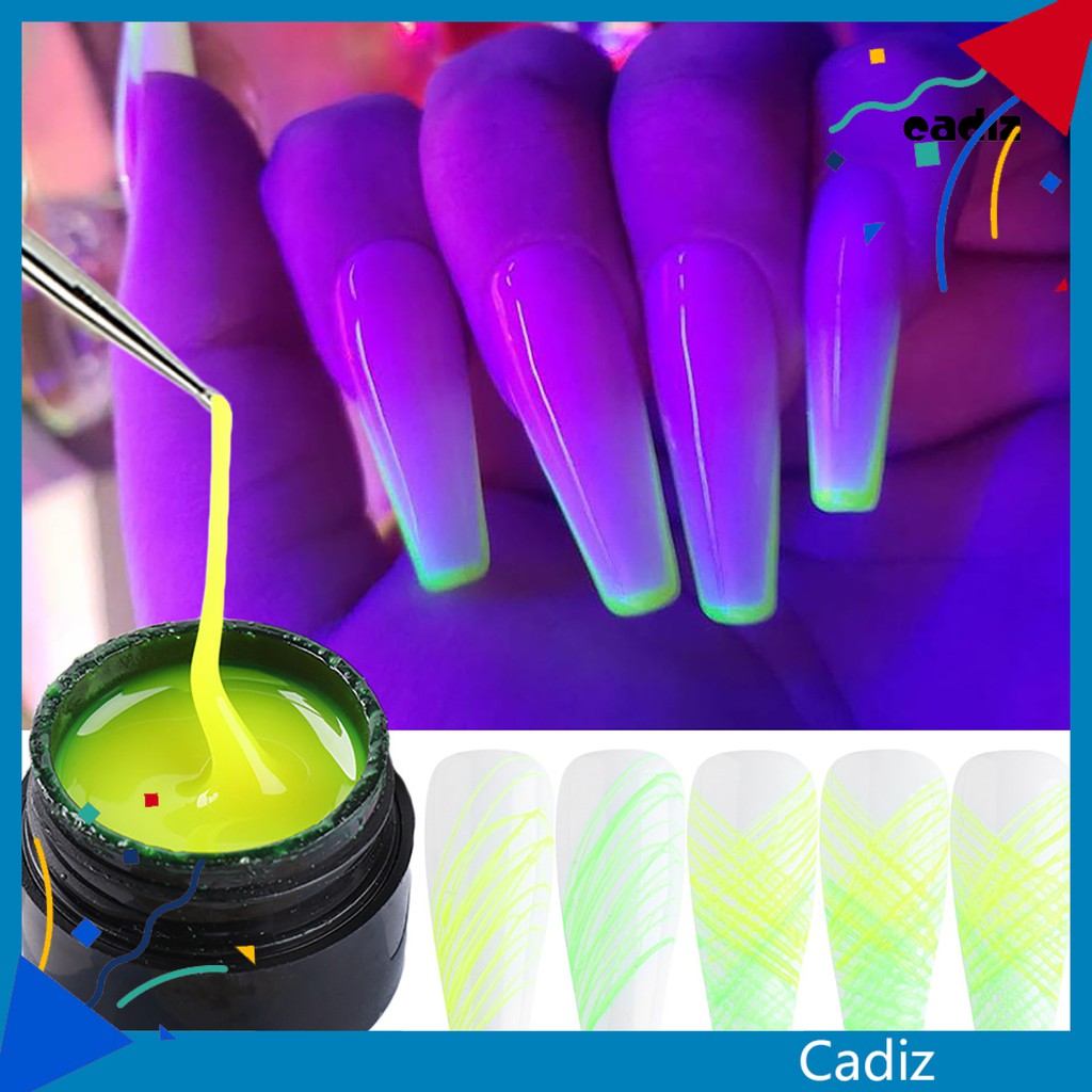 [Hàng mới về] Lọ Gel Sơn Móng Tay Dạ Quang Dung Tích 5ml