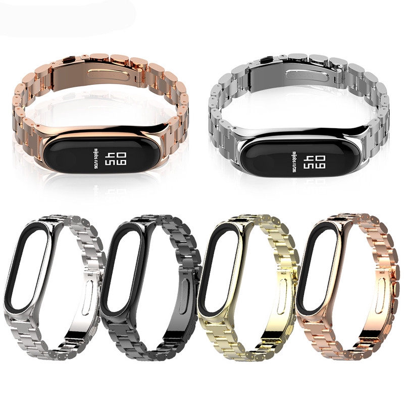 Dây đeo inox cho đồng hồ thông minh Xiaomi Mi Band 4