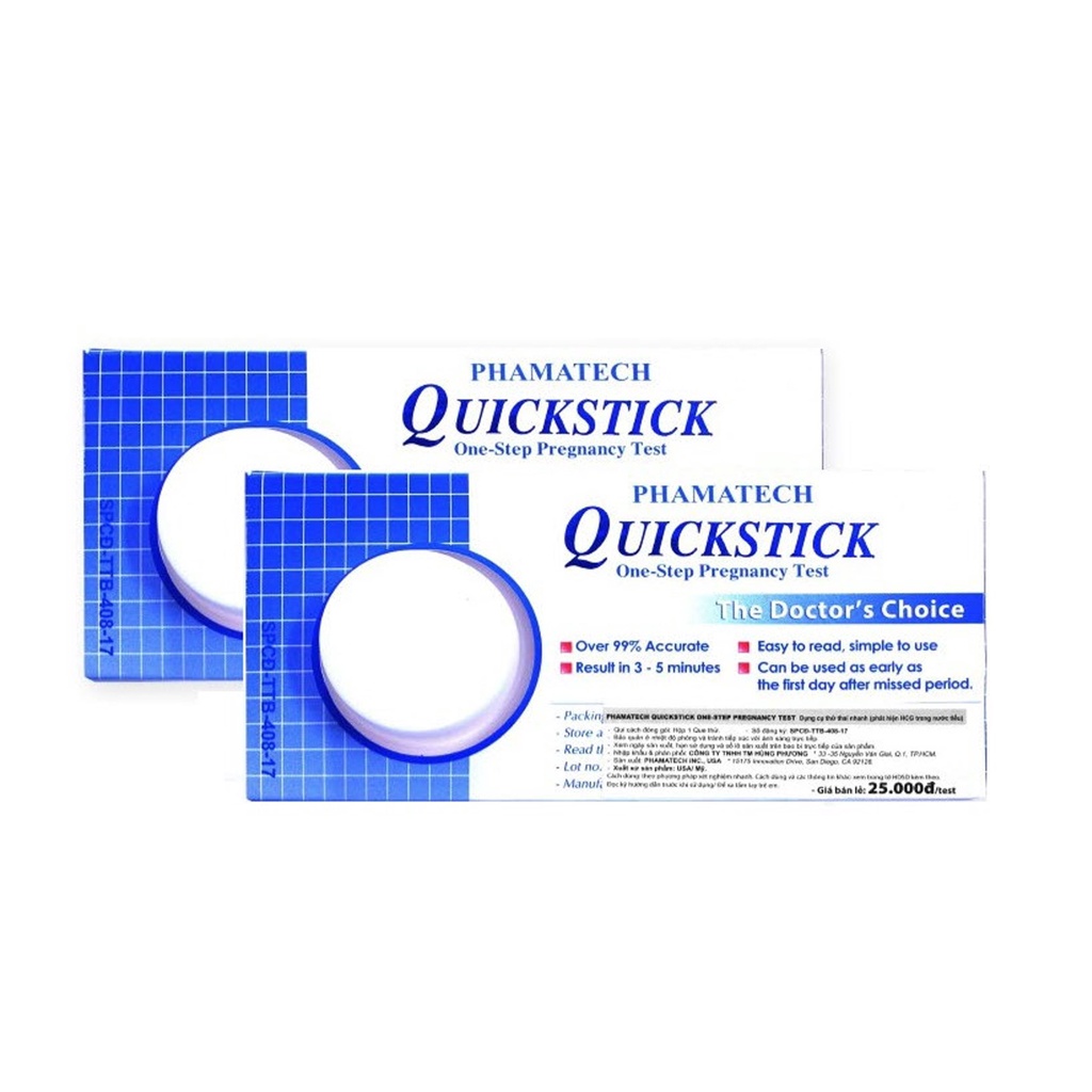 Que thử thai QUICKSTICK Mỹ