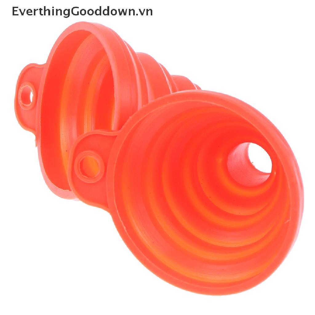 Phễu Silicone Có Thể Gấp Gọn Tiện Lợi Dành Cho Xe Hơi / Xe Máy / Xe Tải
